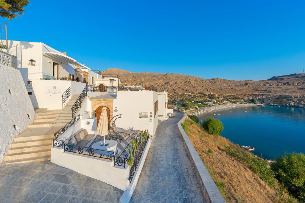 Lindos Shore Summer House With Jacuzzi And Sea View !!! 外观 照片